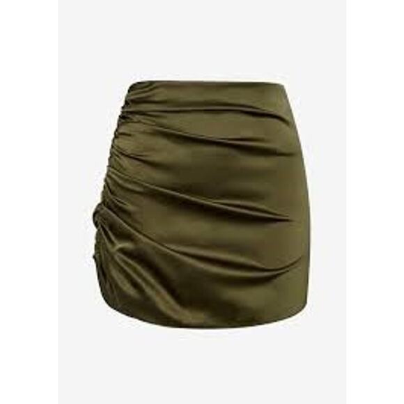 SER.O.YA NWT Sapo Mini‎ Skirt Fort Greene Size XL MSRP $215